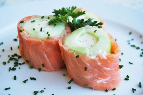 Lachs in Sahne mit Spinat | AlleKochen.com