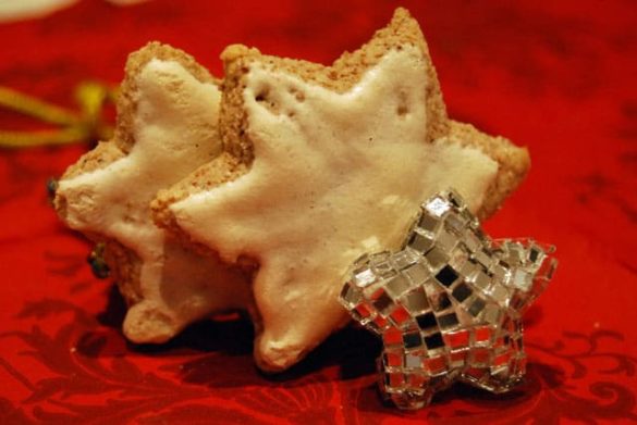 Zimtsterne sind ein beliebtes Weihnachtskeks