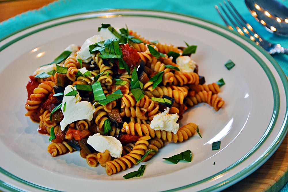 Pasta Alla Norma Vegetarische Nudeln Allekochen Com